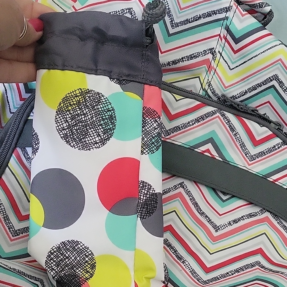 Thirty-One Chevron Stripe Backpack - Picture 3 of 13